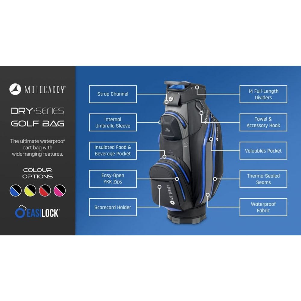 Motocaddy UK Dry Series Golf Bag