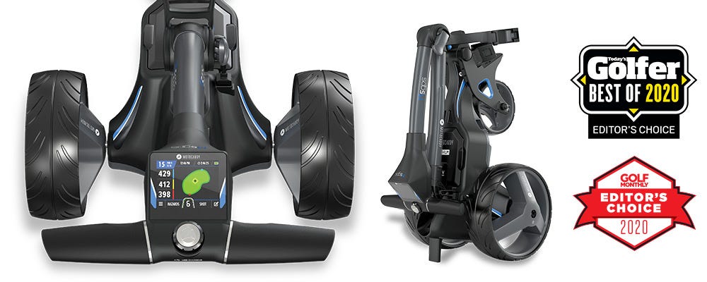 Motocaddy M5 GPS electric trolley