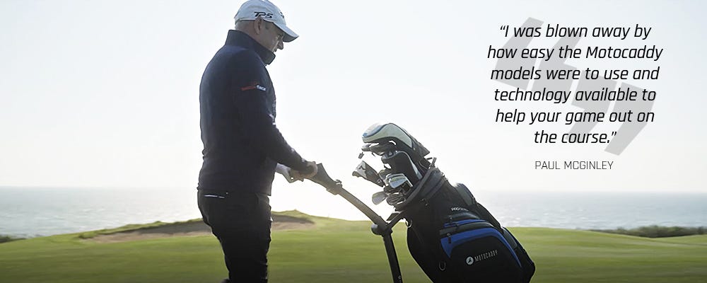 Paul McGinley Motocaddy Testimonial