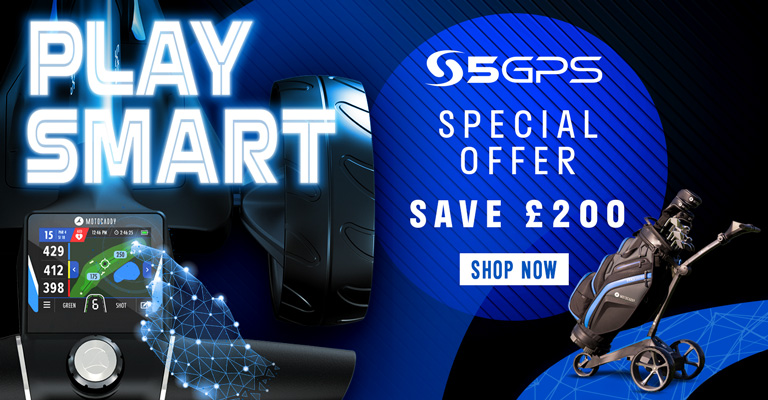 S5 GPS Electric Trolley - SPECIAL OFFER - SAVE £200